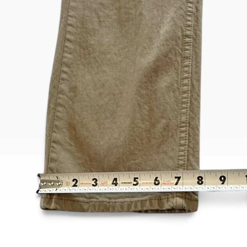 Levis 505 Regular Fit Jeans Mens T34x30 A34x29 Tan Khaki Straight Leg Pants